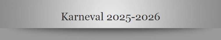 Karneval 2025-2026